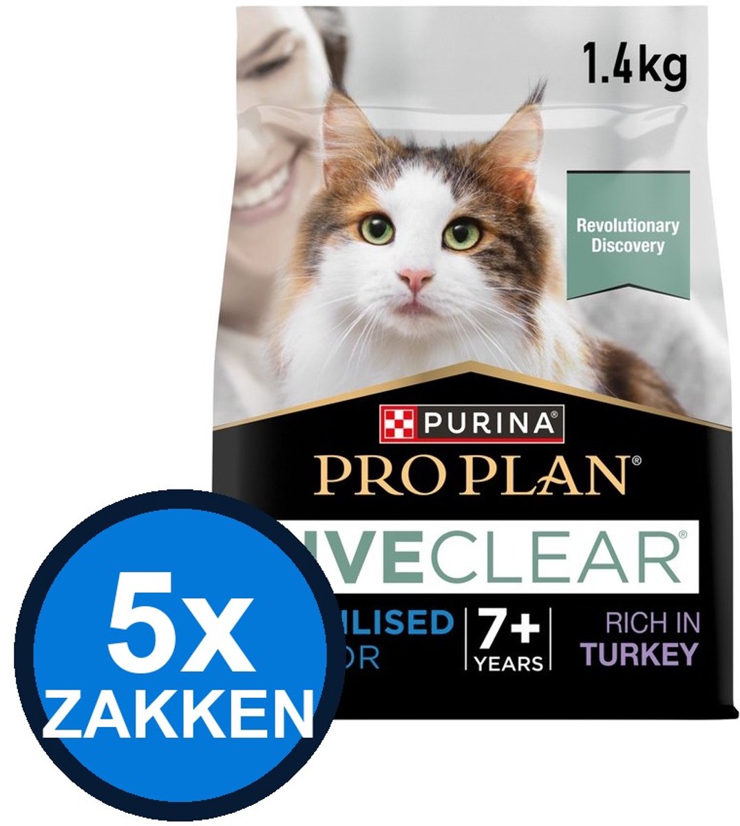Pro Plan Pro Plan - Live Clear Kitten Kalkoen - Kattenvoer Droogvoer - 1.4 kg