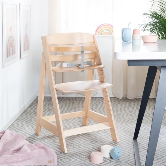 JCP® Kinderstoel - Maximaal Gewicht 70kg - Vouwstoel - Kinderstoel Inklapbaar - Bruin - 81cm x 7cm x 55cm van jcp — afbeelding 3