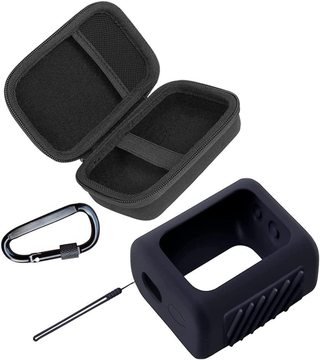 Draagbare Bluetooth Speaker Beschermhoes van EVA Materiaal met Siliconen Bescherming en Verstelbare Schouderriem voor Gemakkelijk Transport