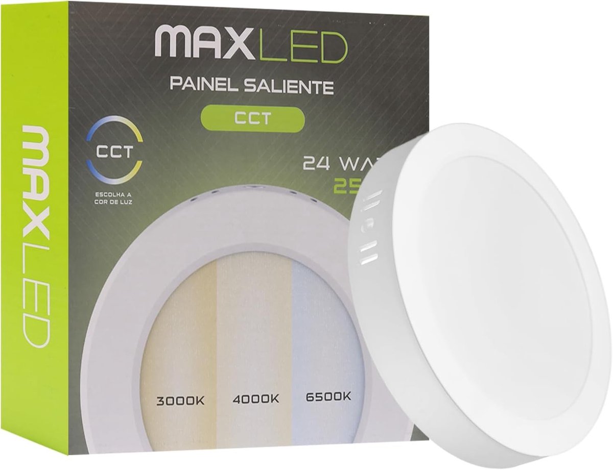 Kleine Platte LED Plafondlamp - Wit - Instelbare Kleurtemperatuur - Energiebesparend - Voor Badkamers en Woonkamers