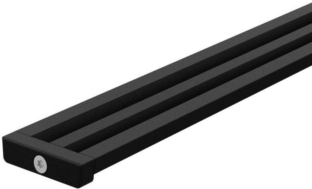 Schlüter Kerdi-Line-Vario Wave 34 - Douchegootprofiel - 120 cm - 34 mm - Grafietzwart Mat