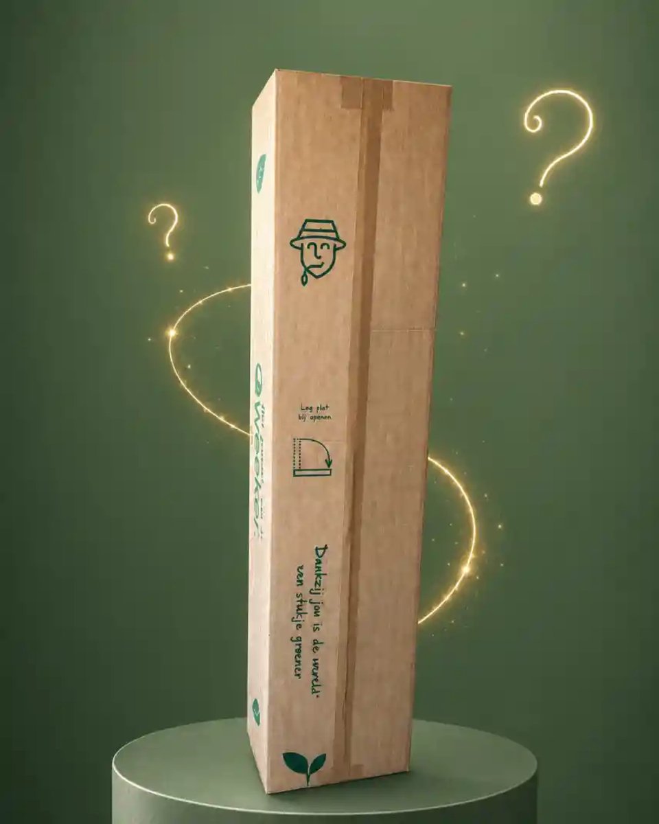 Mystery Plant Box in pot