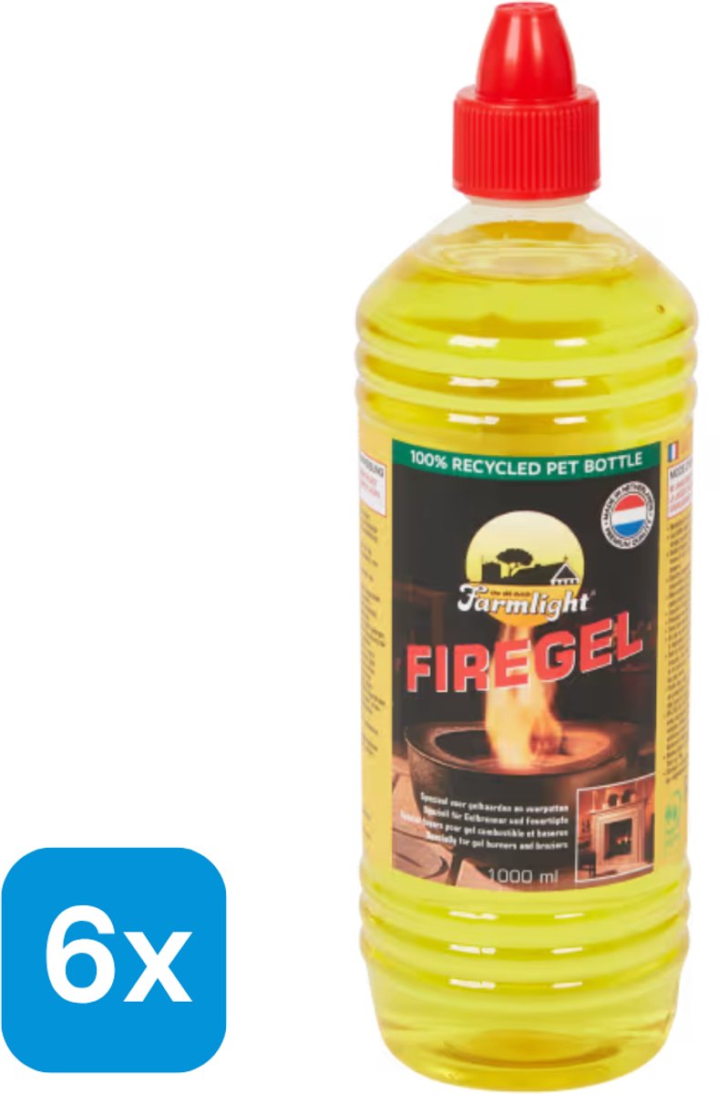 6 x 1L Farmlight brandgel