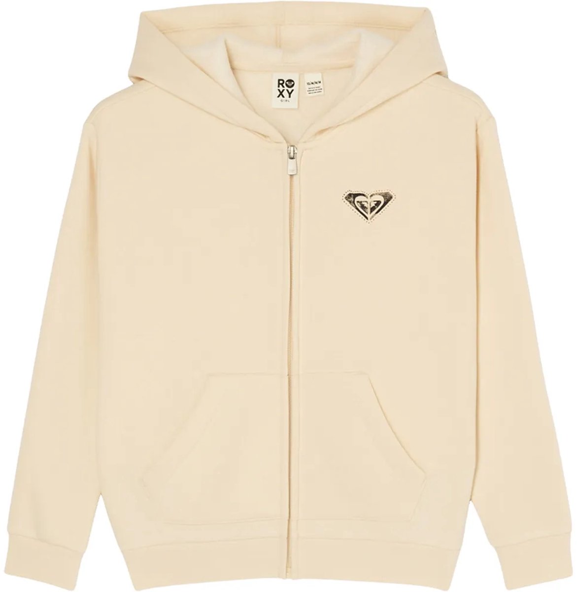 Roxy Surf Feeling Sweatshirt Met Rits 6 Years Meisje Parchment