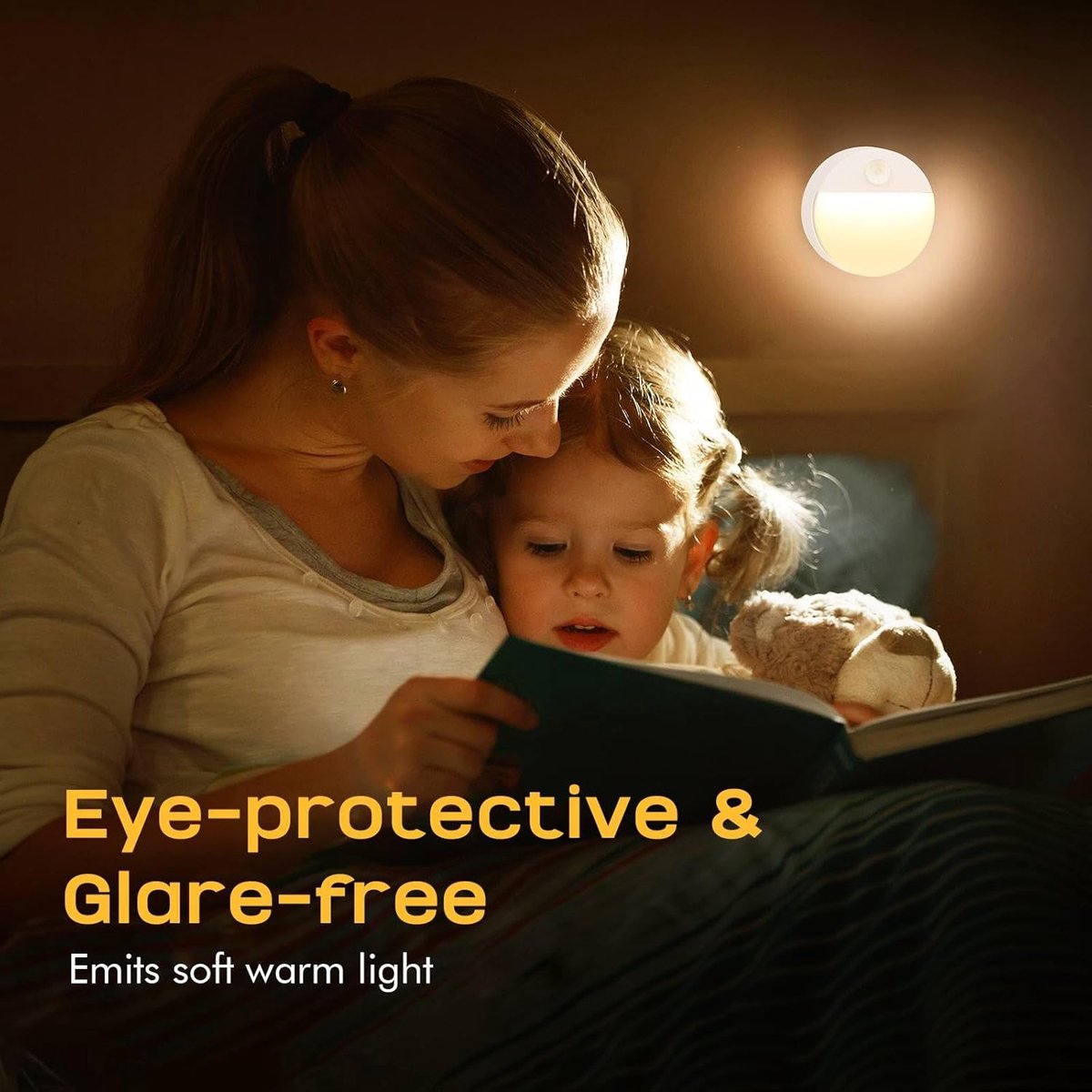 Draadloze Ledlamp - 3 Stuks - Nachtlampje - ledlamp met Bewegingsensor - Dag & Nacht Sensor - Usb Oplaadbaar - Kastverlichting - Warm - Batterij niet inbegrepen - Batterij niet inbegrepen - Wit — cadeau in Wonen & Interieur - foto 3