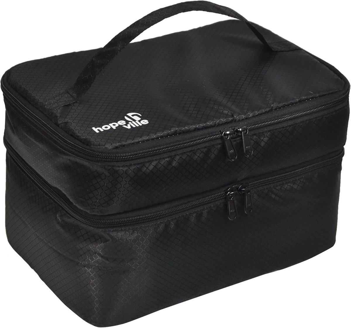 Thijox - Extra grote reisorganizer voor dames, premium make-uptas en toilettas voor ondergoed, cosmetica, accessoires, toilettas met gescheiden vakken