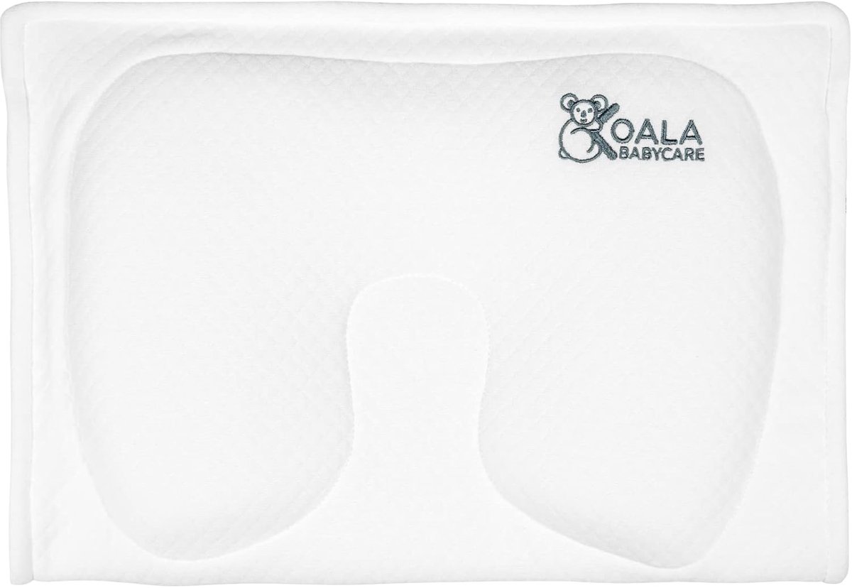 SnelShoppen - Memory Foam Maternity Pillow voor Baby's - Voorkom Plagiocephaly met Verwijderbare Covers (2 stuks) - Perfect voor Borstvoeding - Comfor