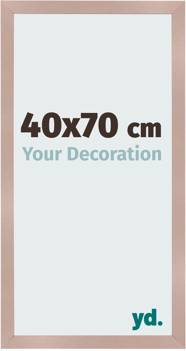 Your Decoration - Fotolijst 40x70 cm - MDF - Oudroze - Bologna