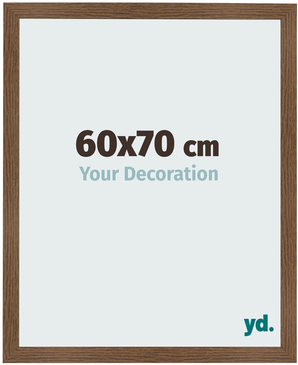 Your Decoration - Fotolijst 60x70 cm - MDF - Eiken Rustiek - Bologna