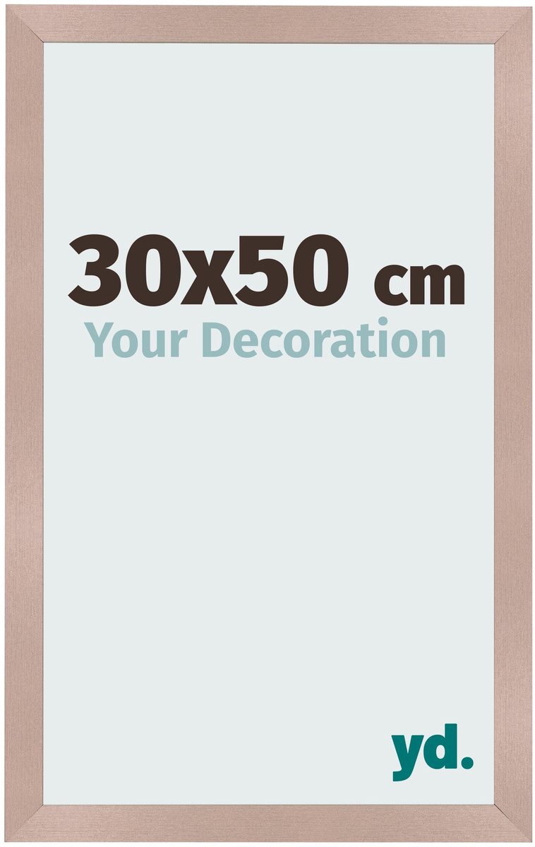 Your Decoration - Fotolijst 30x50 cm - MDF - Oudroze - Bologna