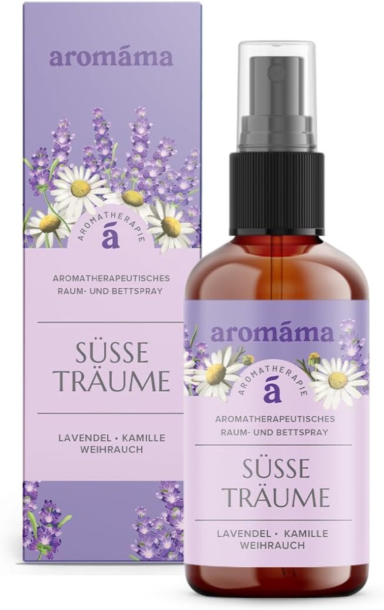 SnelShoppen - Aromatherapie Slaapkamer- en Wasspray met Lavendel, Kamille & Wierook - Natuurlijke Luchtverfrisser voor Ontspanning - 100 ml - Perfect