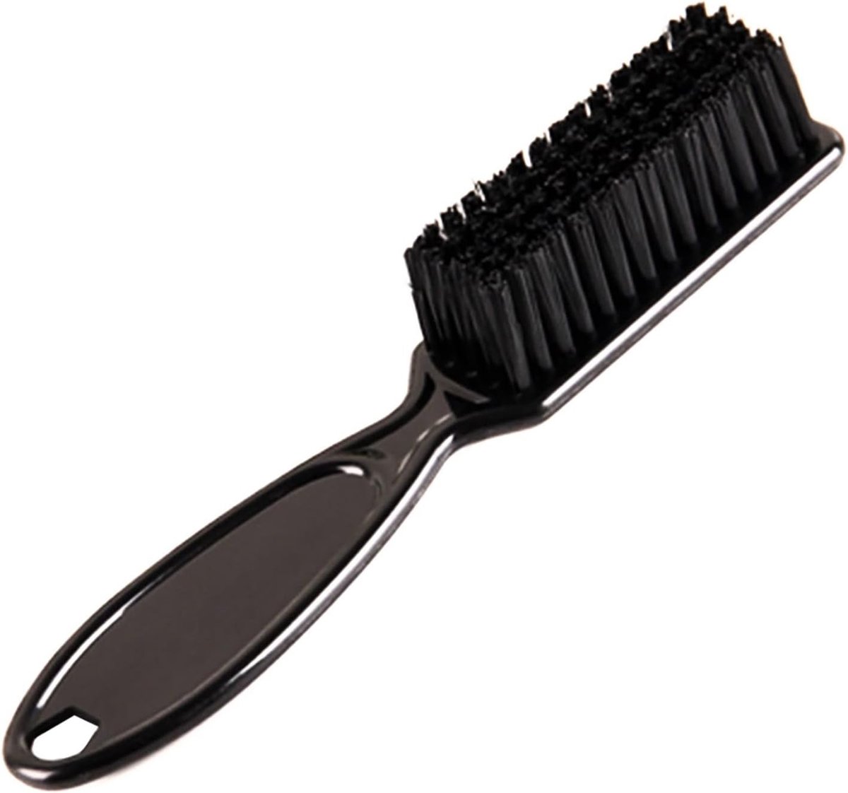 Thijox - Reinigingsborstel voor gebroken haar - Retro oliekopborstel - Zachte haarborstel - Kappersgereedschap - Kleine borstel - Kunststof zachte wol