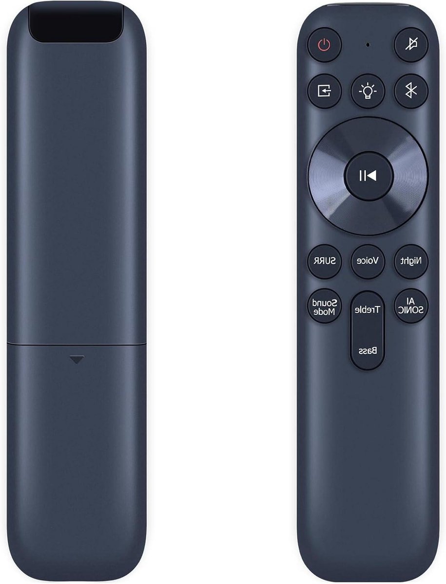 Vervangende Afstandsbediening - Universele Controller - Soundbar Bediening - Direct Klaar Voor Gebruik - 9 x 4 x 2 cm