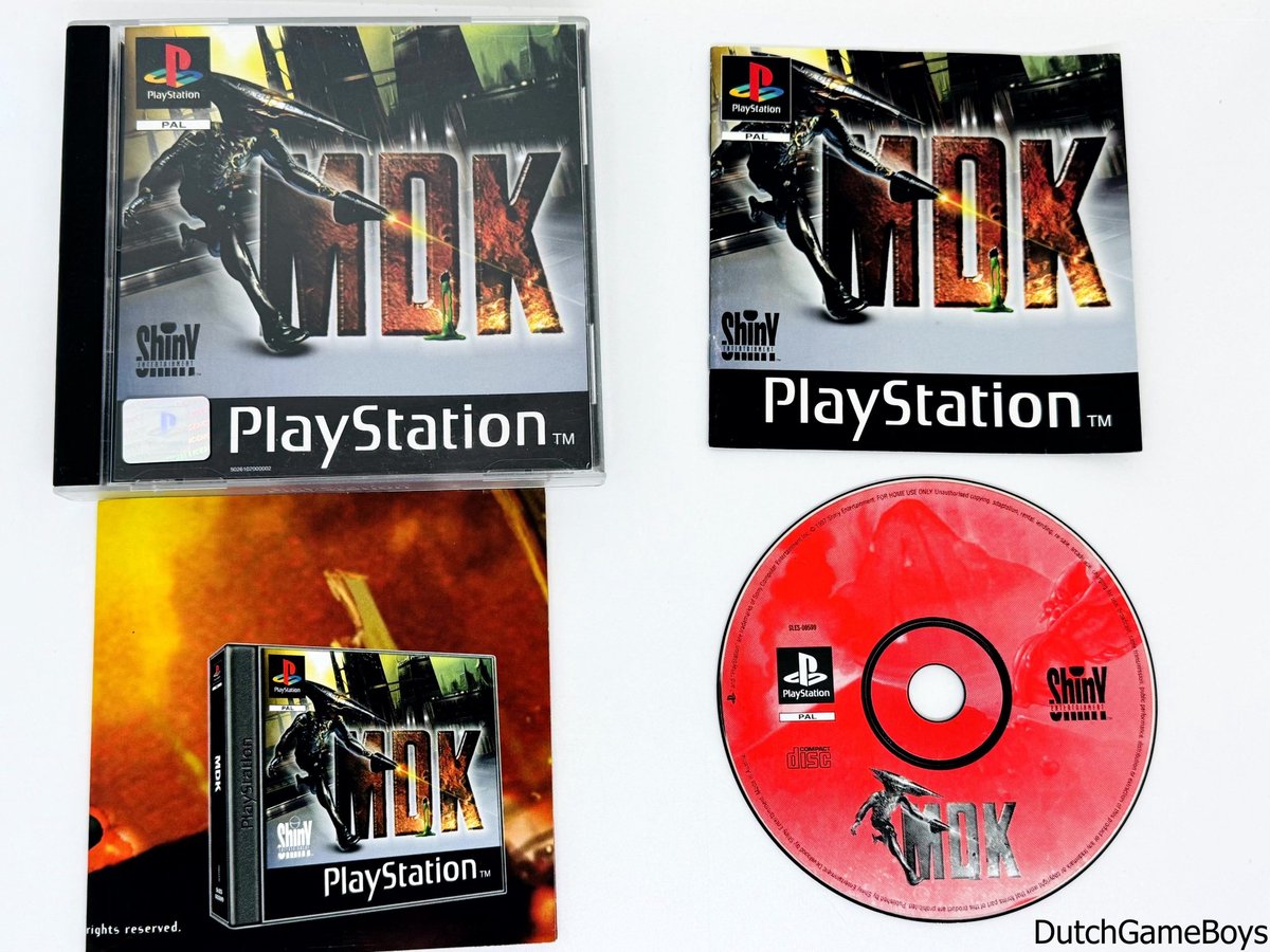Playstation 1 / PS1 - MDK - English + Poster