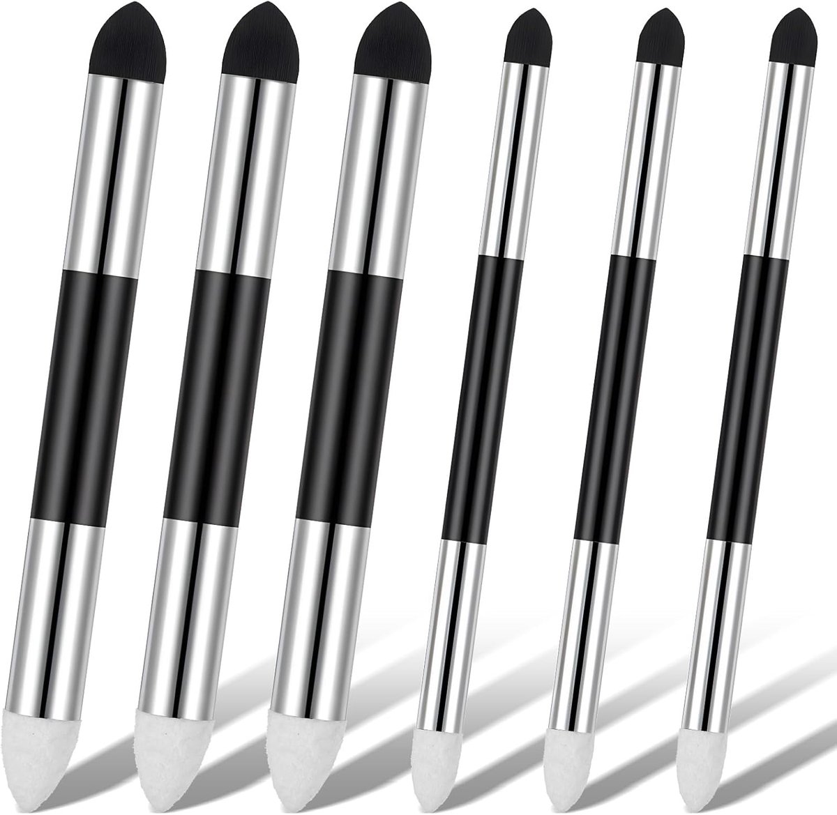 SnelShoppen - 6 Stuks Blending Sponge Pens - Dubbelzijdige Erasers, Sketch Brushes, Pastel Borstels voor Beginners en Studenten - Ideaal voor Schilder