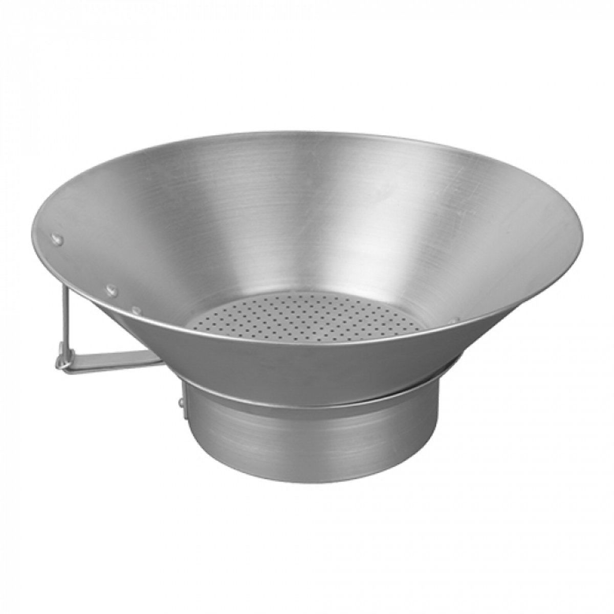 BARSA - Frituurvergiet Aluminium - Met Uitneembare Frituurzeef - Ø41x(H)15cm