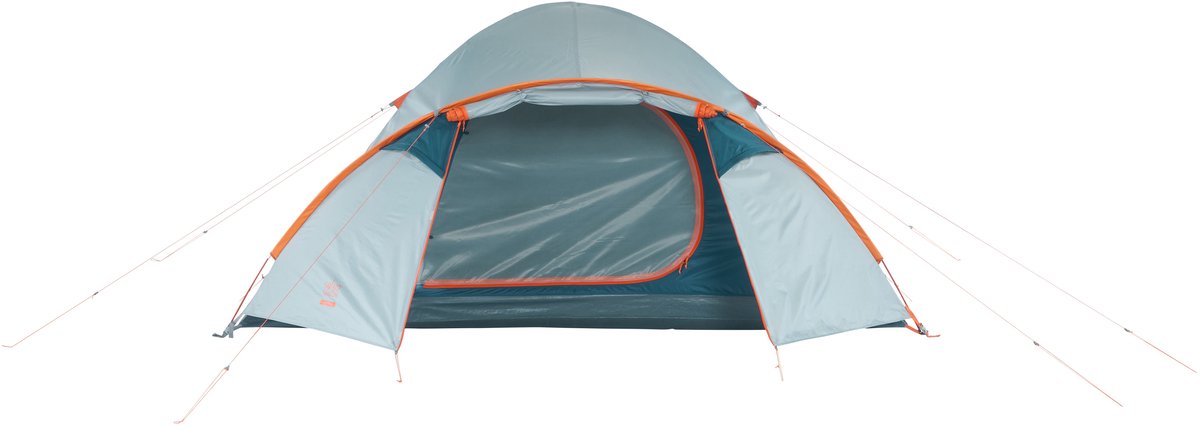 GRAND CANYON Zelt TOPEKA 4 Campingzelt – Geräumiges 4–5 Personen Kuppelzelt mit großer Apsis und GrandFlow Belüftung
