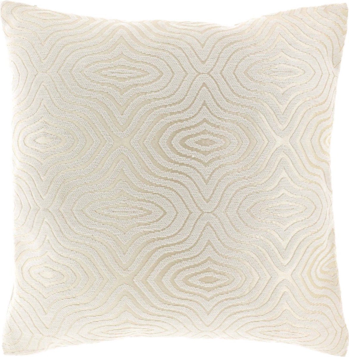 Unique Living - Sirna kussen - 45x45cm - Dove White - duifwit