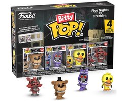 Five Nights At Freddy's Withered (Bitty Pop!) vinylfiguurtjes (Set van 4) Unisex Funko Bitty Pop! - Neutraal - Standard