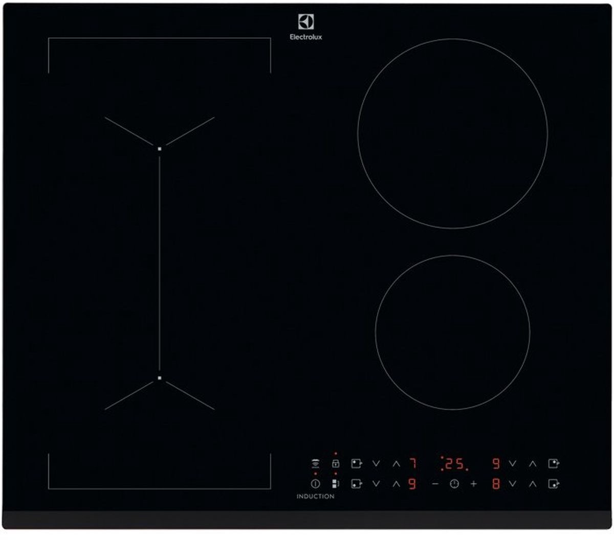 Electrolux LIV6343 – Inductiekookplaat 60 cm – Bridge 4 boosters