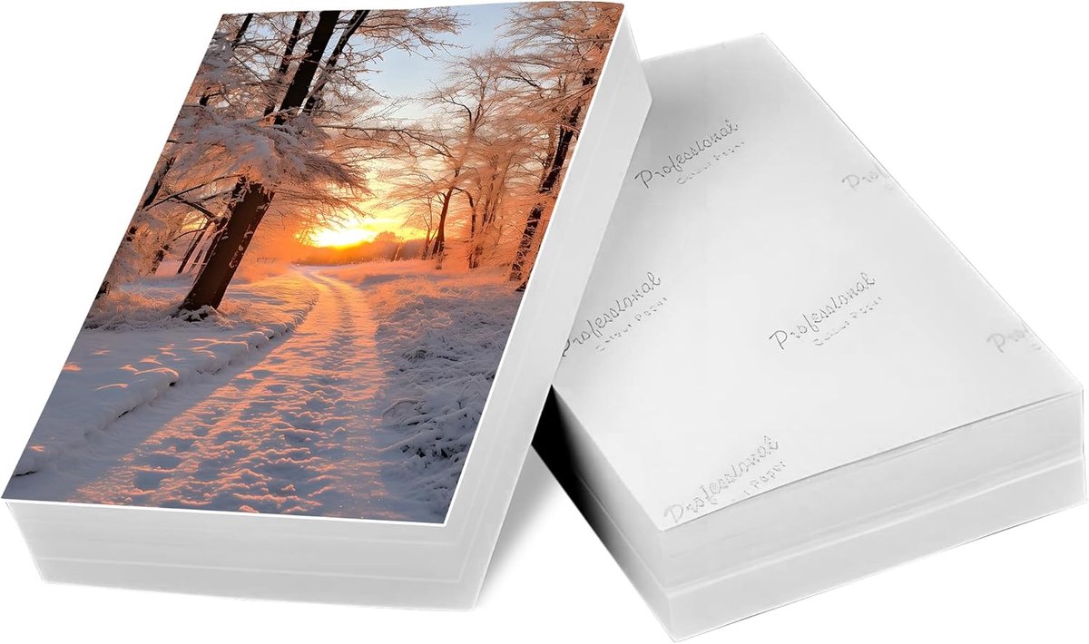 SnelShoppen - 100 Vellen Fotopapier 10x15 cm, 230 gsm Glanzend Inkjet Fotopapier voor Inkjet Printers, Hoogwaardige Foto's voor Feesten en Herinnering