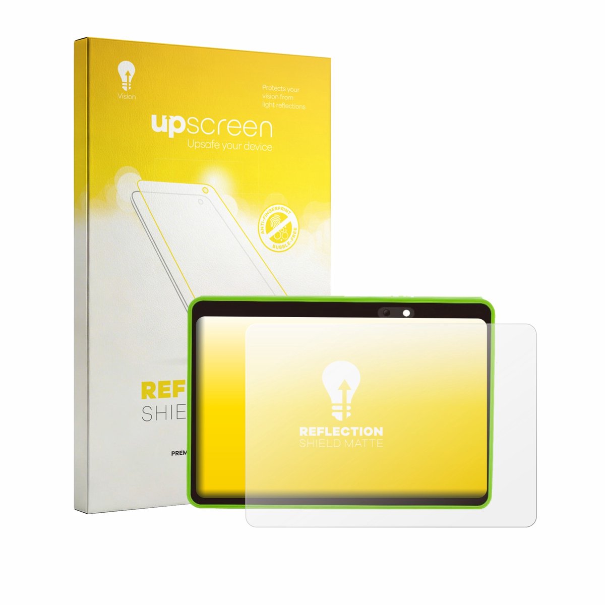 upscreen - Screenprotector voor hahaland Baby Tablet 35847-0 - Folie Beschermfolie anti glare matte