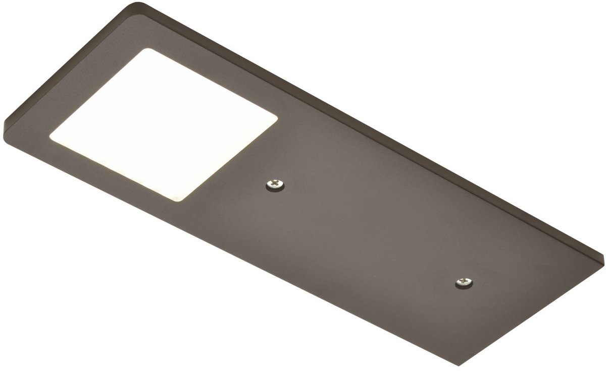 Domus Line LED Aluminium In-/opbouwverlichting FYN SE D-MOTION (190 x 70 mm, 12V, 5W, 2700–6000 K, Micro12, zwart) van SOTECH
