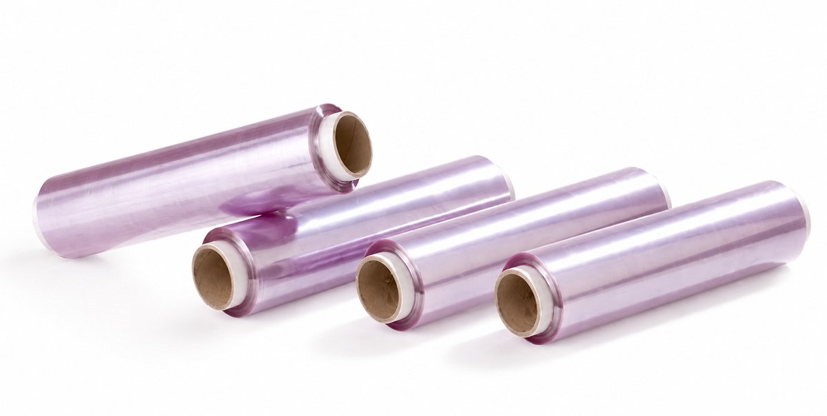 Rekfolie 30 cm – 4 Rollen Transparante Wikkelfolie – Stretchfolie voor Verpakken, Pallets, Verhuizen & Opslag