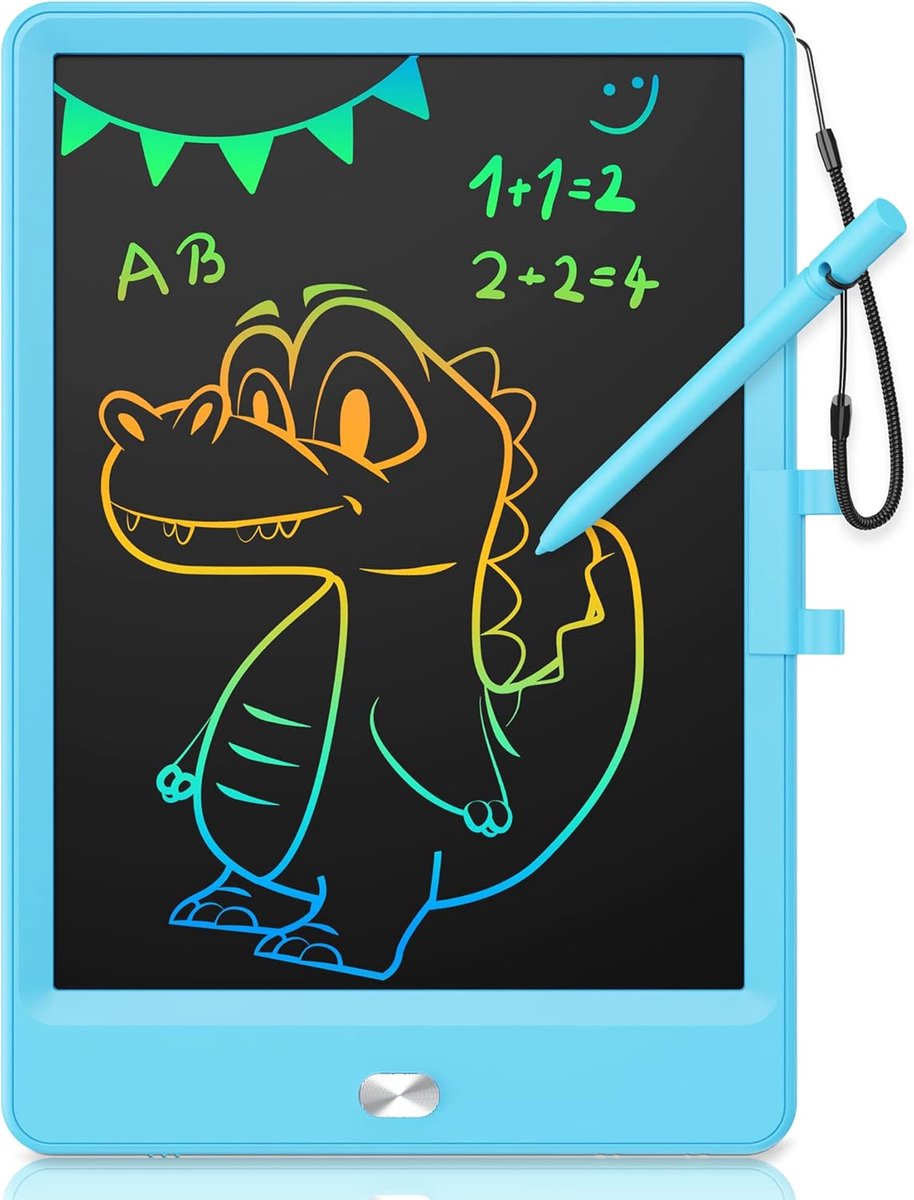 SnelShoppen - 22.5cm LCD Tekentablet voor Kinderen - Doodle Board voor Jongens en Meisjes - Herbruikbaar Educatief Speelgoed - Perfect Kerstcadeau voo