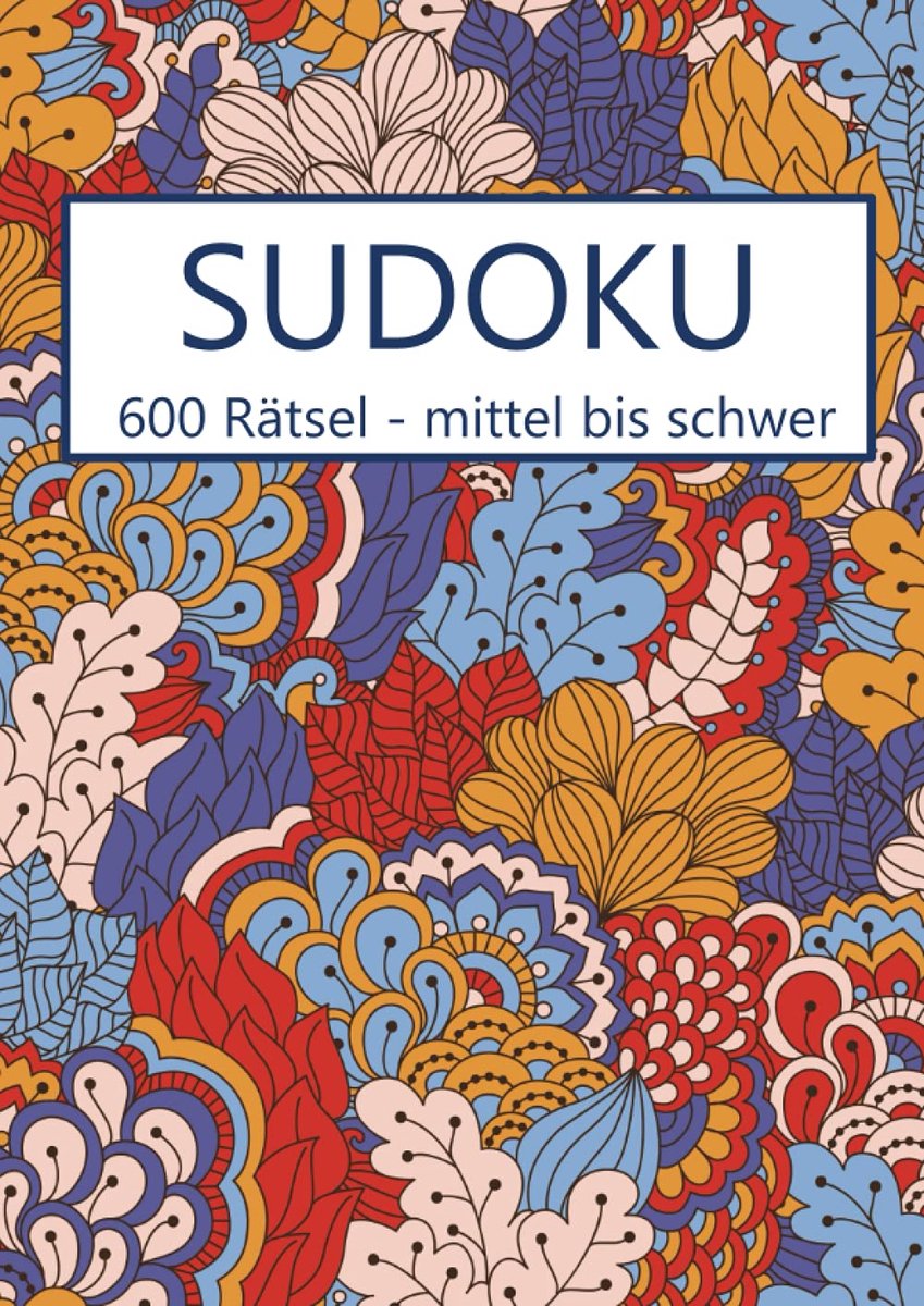 SnelShoppen - Sudoku Boek met 600 Rätsel voor Volwassenen - Midden tot Moeilijk Niveau - Ideaal voor Breintraining en Ontspanning