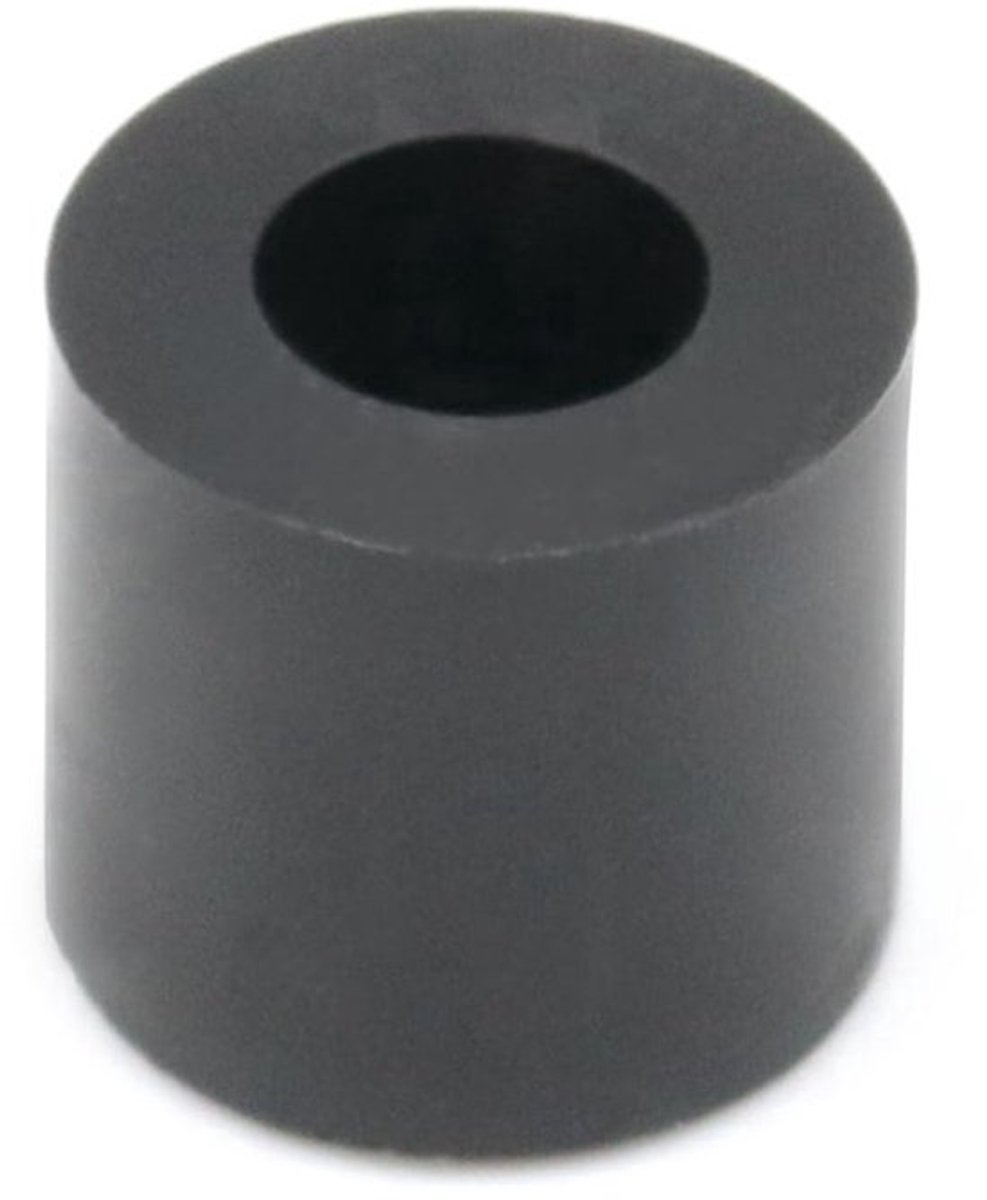 10 x Afstandshulzen Sluitringen L 8 mm - Buitendiameter 10 mm - HD-polyethyleen