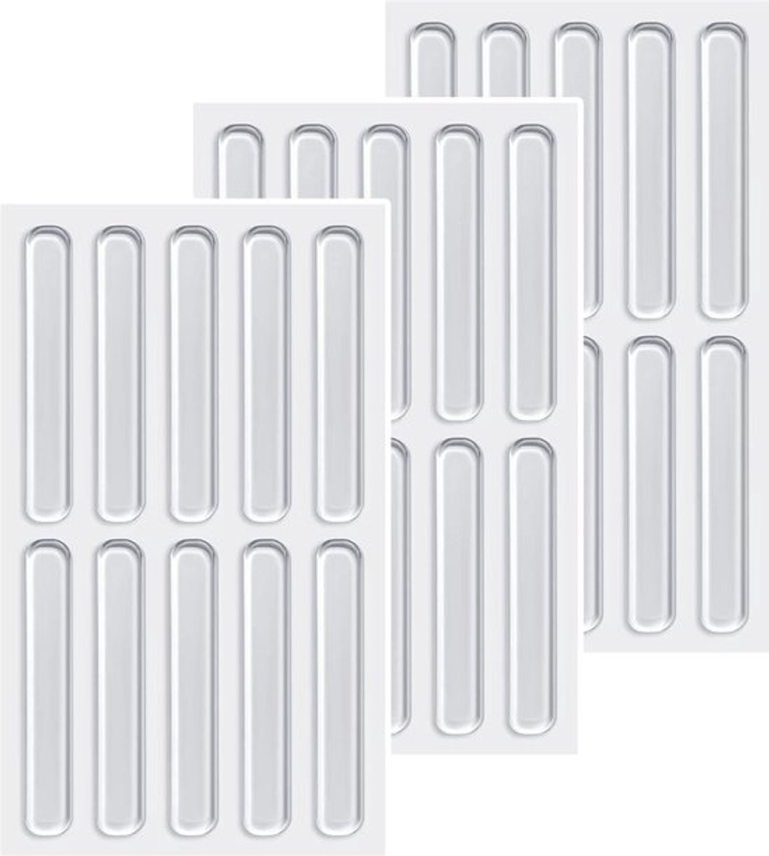 Transparante Rubberen Voeten | Elastische Buffers 30 stuks | Zelfklevende Bumper | Anti-slip Deur Stops | Rubberen Pads voor meubels kasten deuren - snijplanken - elektronische producten .