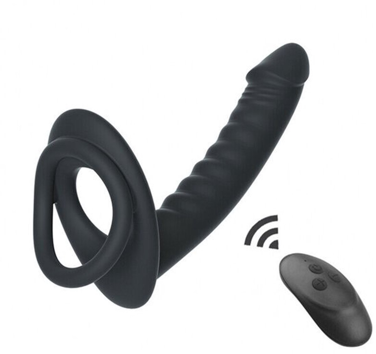 Penisring-Anale-Seks-Plug-Waterdichte-Vibrerende-Dildo-Kralen-Speelgoed-voor-Koppels - 002