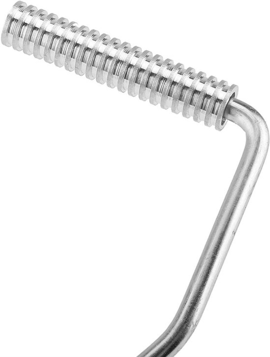 Glasvezelharsverharder - Bubble Roller - Aluminiumlegering + Abs - Handgreep voor Grp Frp-harswerk - Set van 3 stuks - Doorsnede rol 10 * 50mm