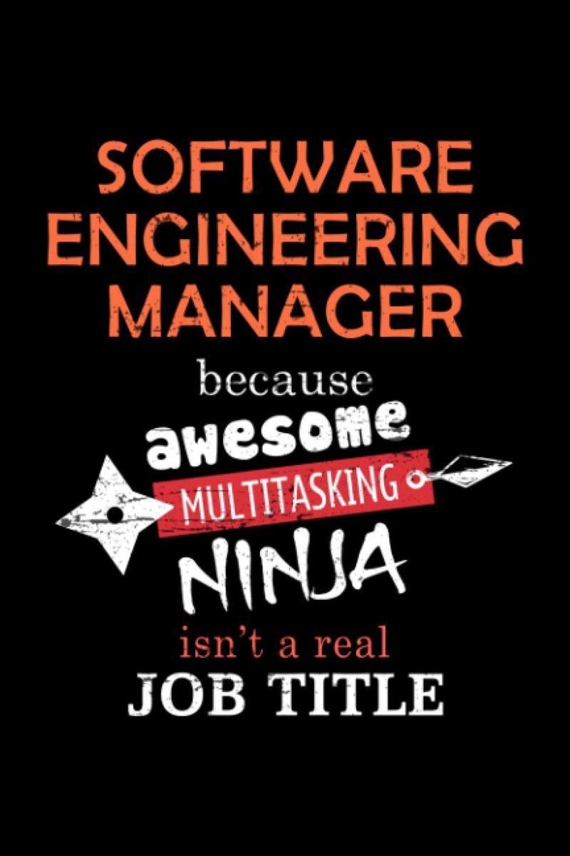 SnelShoppen - Software Engineering Manager Lined Notebook Journal - 108 Pagina's, 6x9 Inch, Notitieboek voor Doelen, Lesnotities en To-Do Lijsten, Per
