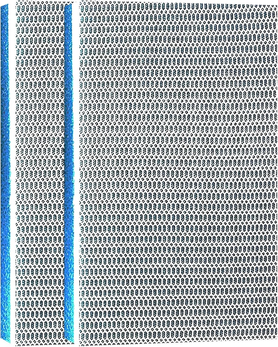 SnelShoppen - 2 Stuks 8D Filterspons voor Aquarium en Vijver - Filtersponzen Waterreiniging 30 x 20 cm - Blauw Biochemisch Katoen - Hoogwaardige Filtr