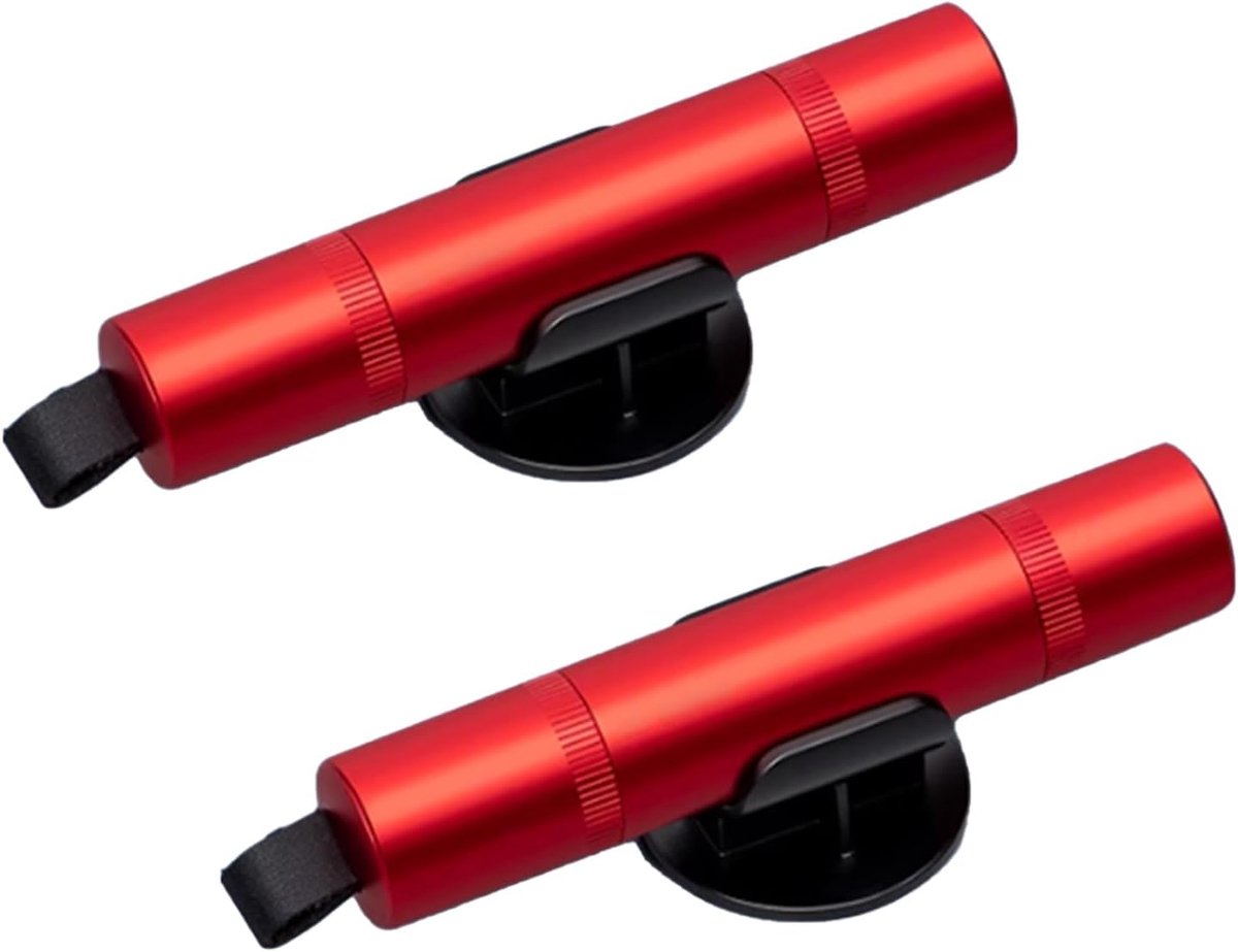 SnelShoppen - 2 Pcs Auto Veiligheidshamers, Multifunctionele Riemsnijder, 2-in-1 Noodhamer, Glazenbreker, Compact en Lichtgewicht, Voor Auto en Bus