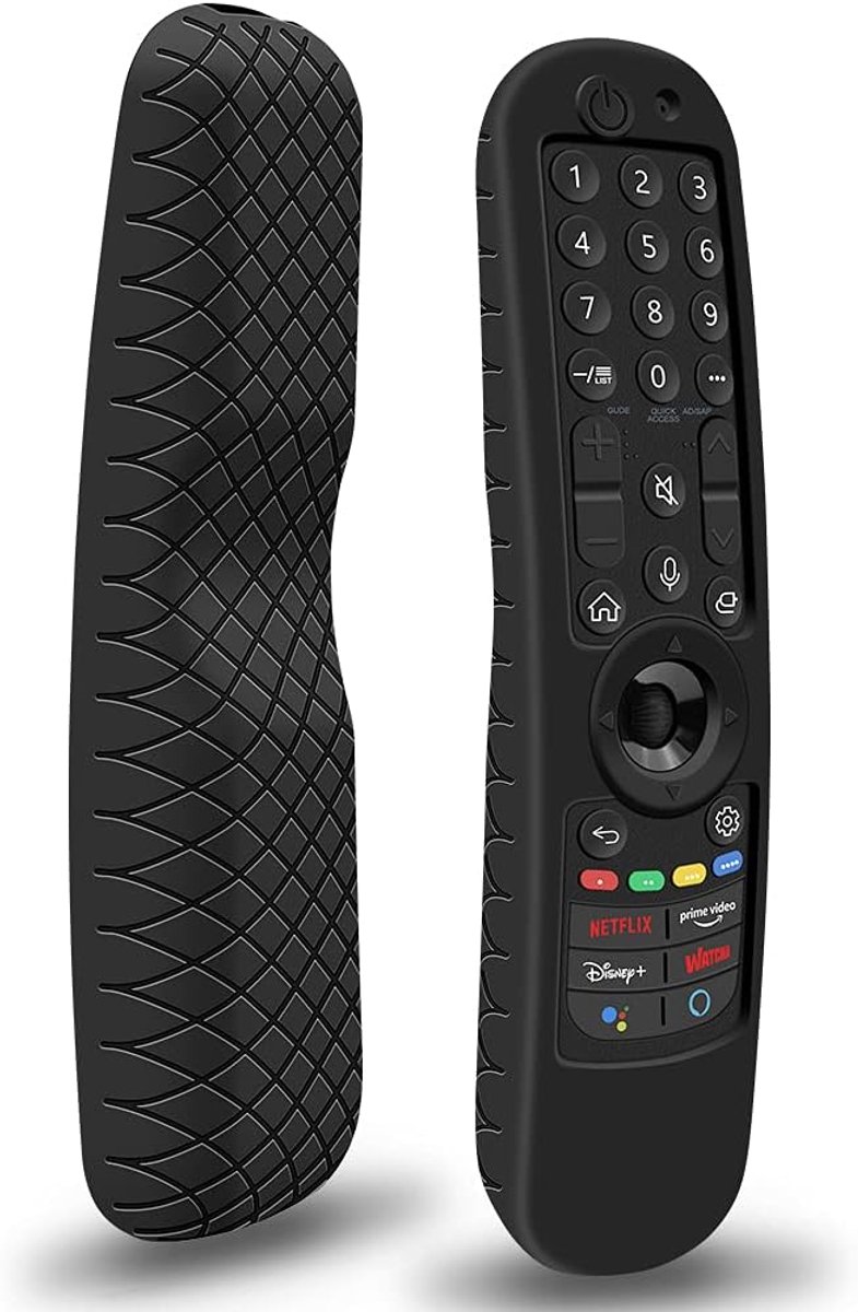 SnelShoppen - Silicone Beschermhoes voor LG Smart TV Afstandsbediening met NFC, Shockproof en Antislip, Compatibel met OLED QNED NanoCell Modellen (20