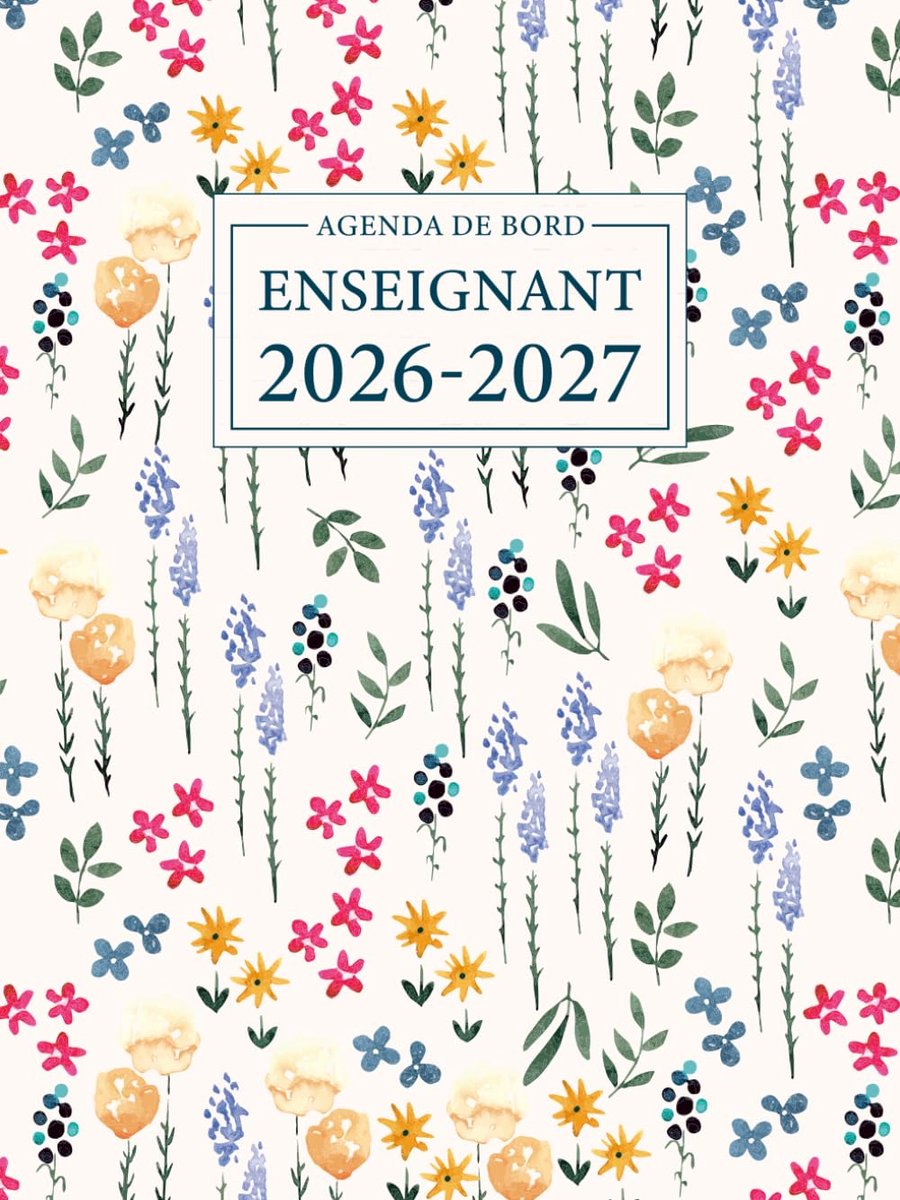 SnelShoppen - Agenda de Bord Enseignant 2026/2027 - A4 Schoolagenda voor Docenten - Organiseer je Lesplannen - Ideaal voor Onderwijs - Praktisch en Du