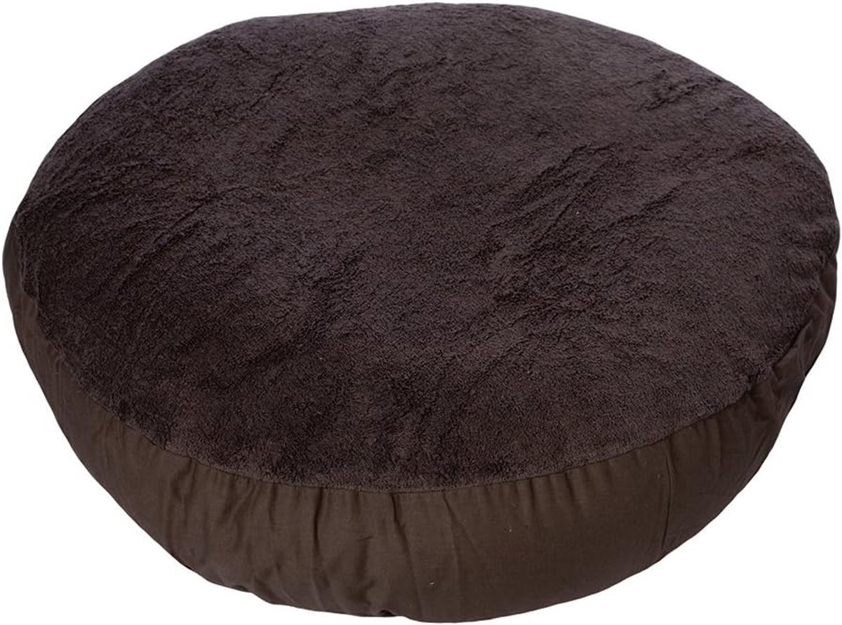 SnelShoppen - Zachte Nursing Pillow Cover 650 Sit Fix, Anthracite, Katoen, Geschikt als Bean Bag, Duurzaam, Perfect voor Borstvoeding, Comfortabel, Ki