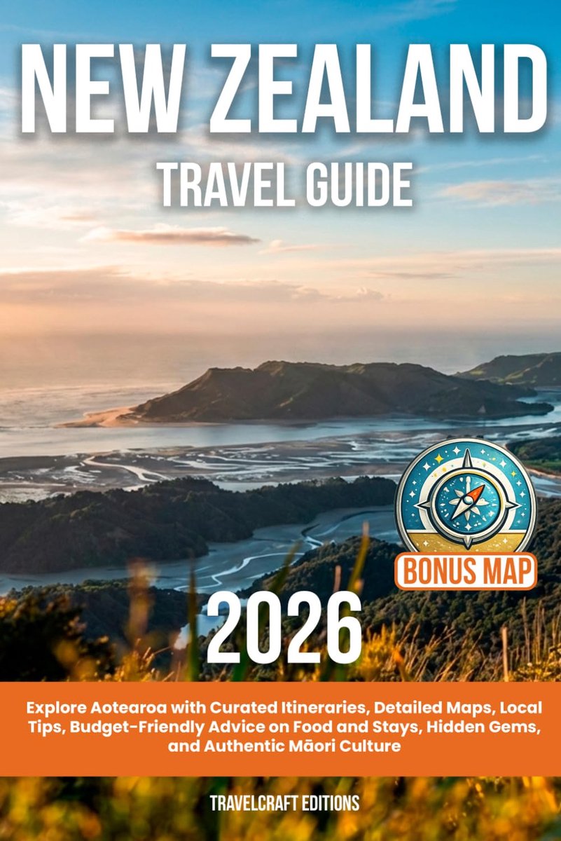 SnelShoppen - New Zealand Travel Guide: Ontdek Aotearoa met Uitgebreide Routebeschrijvingen, Gedetailleerde Kaarten, Lokale Tips, Budgetvriendelijke E