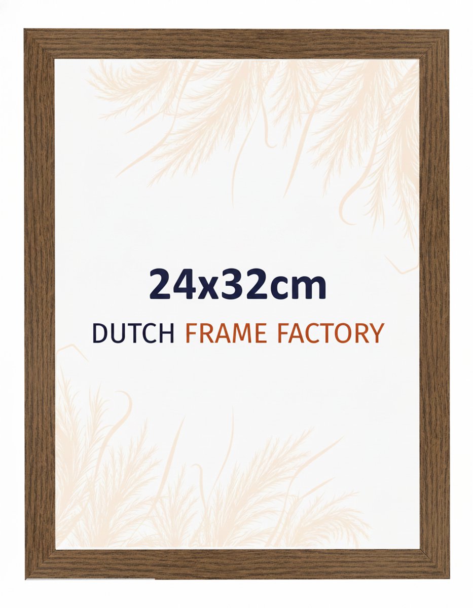 Fotolijst 24x32 cm - MDF - Eiken Rustiek - Benno