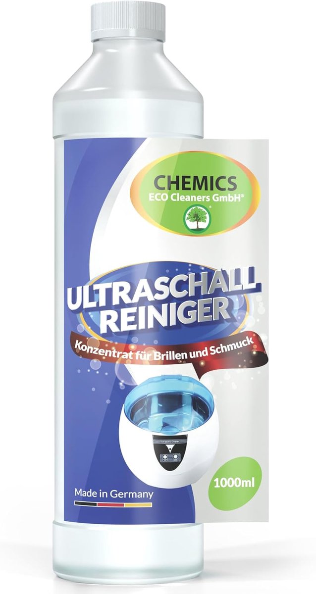 SnelShoppen - Ultrasonic Cleaner Concentrate - Hoogwaardige Reinigingsconcentraat voor Brillen, Sieraden, Goud, Gebitsprothese en Mechanische Onderdel