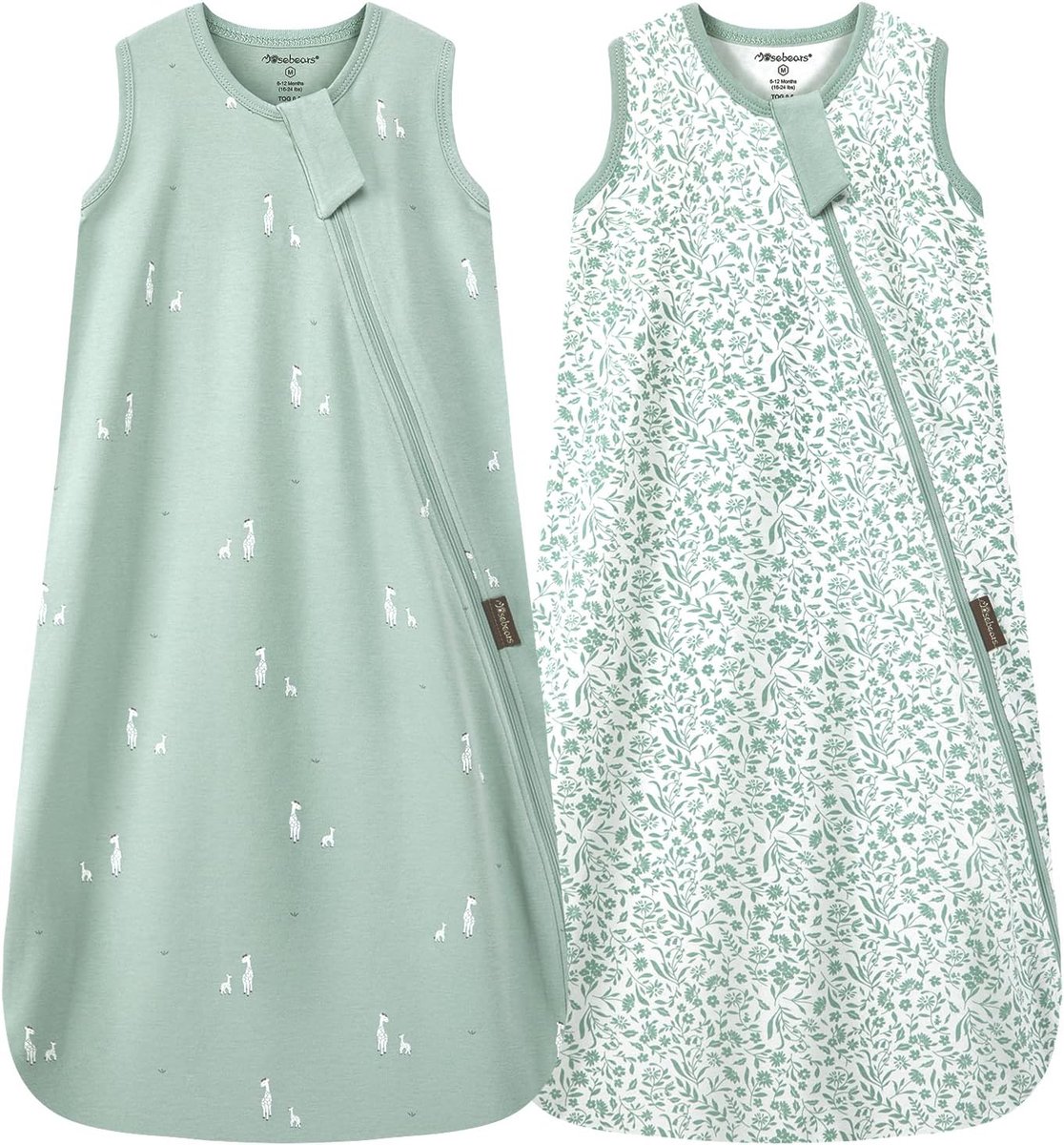 SnelShoppen - Baby Slaapzak 0.5 Tog van Katoen - Comfortabele Zomer Slaapzak voor Baby's en Peuters - Geschikt voor Jongens en Meisjes - Ademend en Za