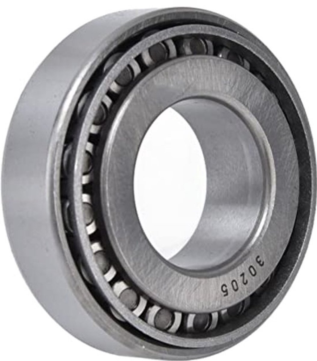 Tapered Roller Bearing Conische en Cup Set Metaal Hoge Nauwkeurigheid Hub Wiel Lager Accessoire Vervangingsonderdeel voor Apparatuur (30205)