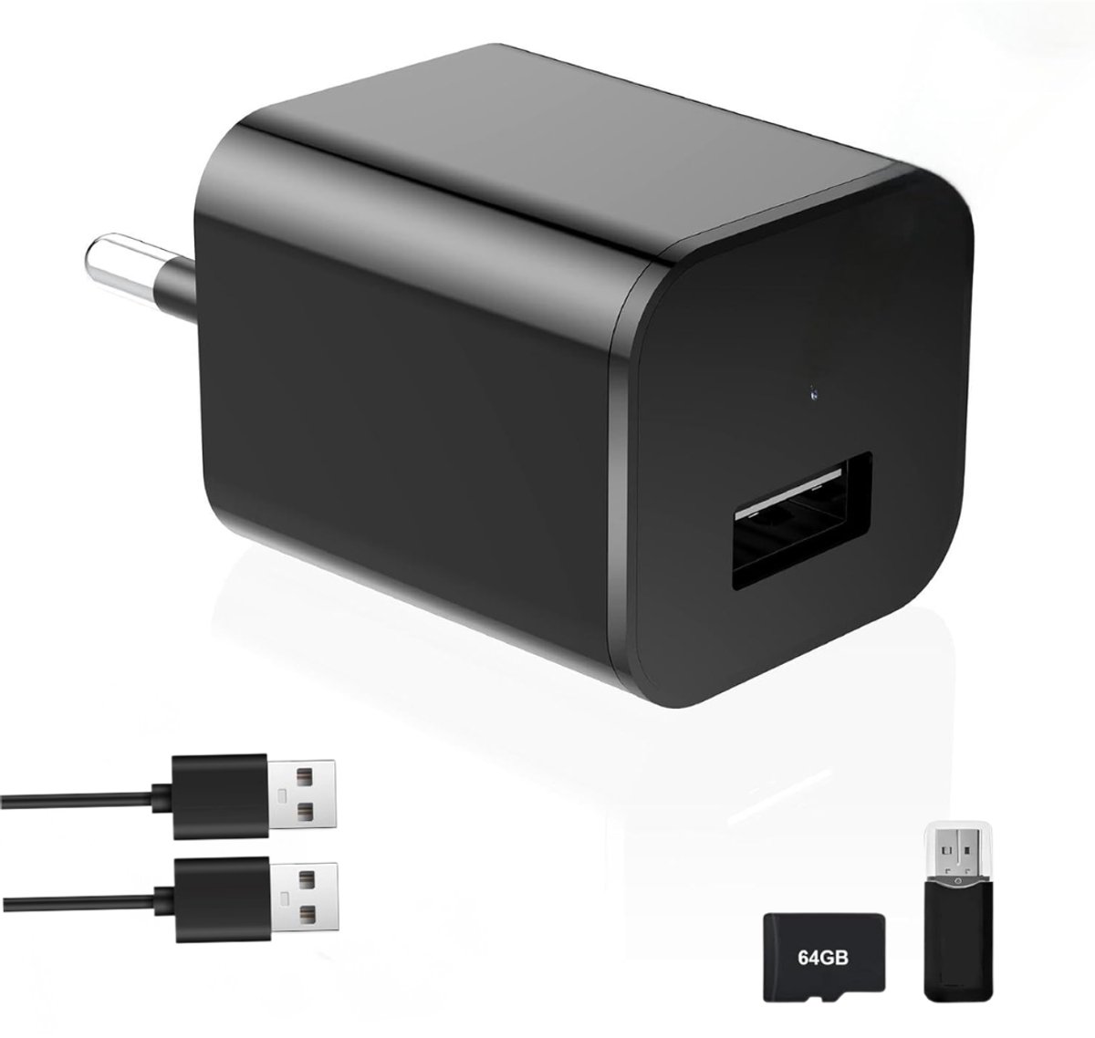 CLGP® Miniatuur Camera - Verborgen Opname - Beveiliging Huis - Bewegingsdetectie - Zwart