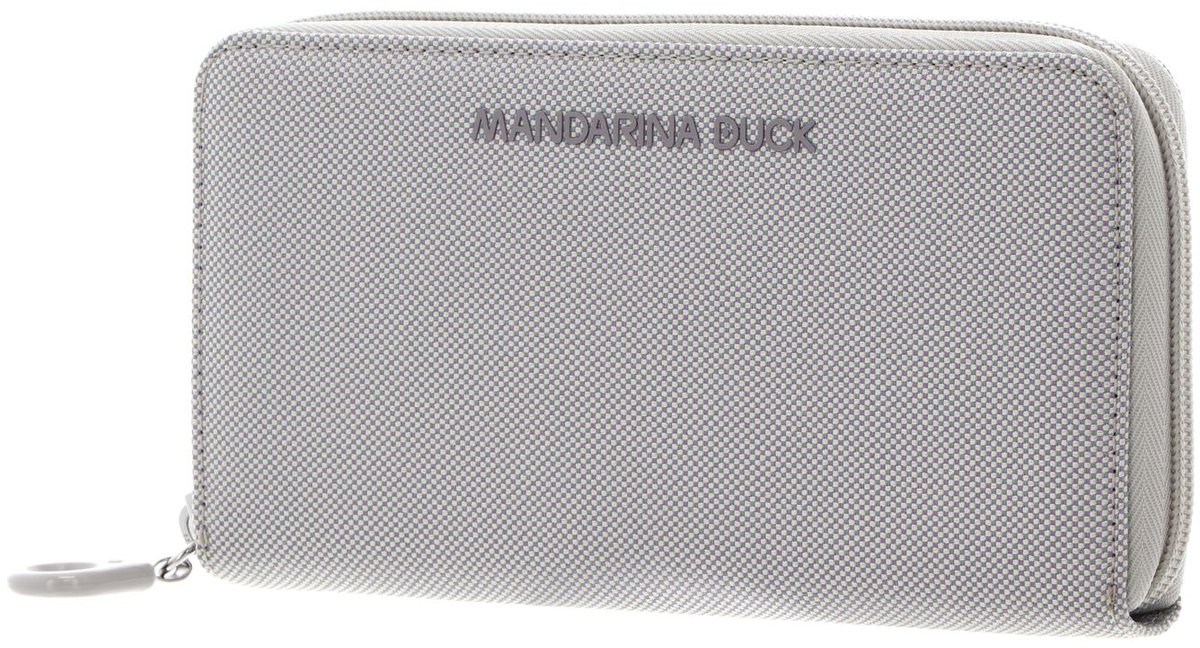 MANDARINA DUCK portemonnee MD20 Zip Wallet Cocoon Lichtgrijs