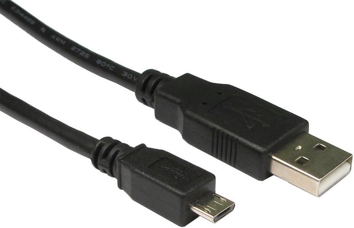 SnelShoppen - USB Oplaadkabel voor PS4-controller 3m - Micro-USB 2.0 - Speel en laad gelijktijdig - Extra lange kabel voor meer bewegingsvrijheid - Pl