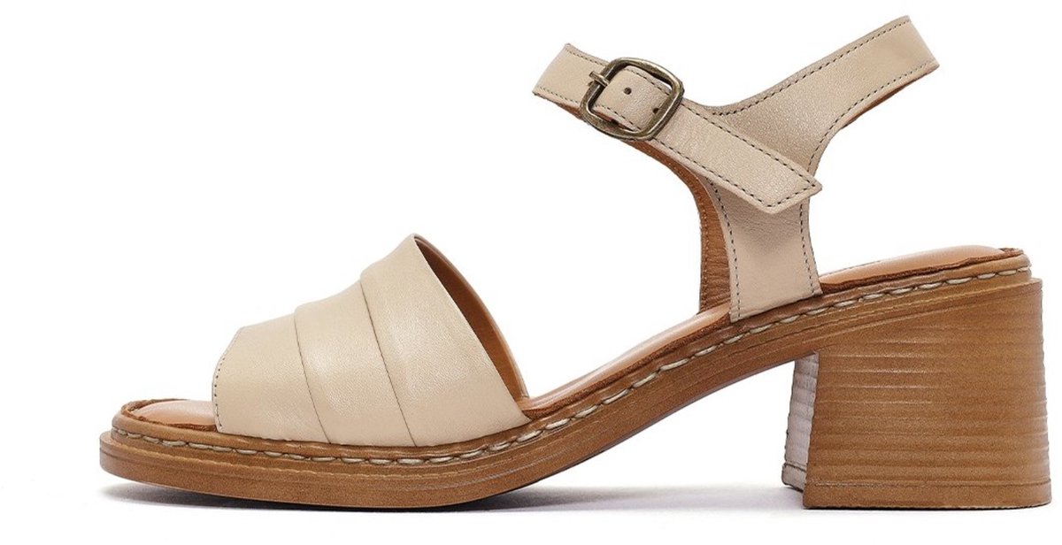 DERIMOD Leather Heeled Sandals Leather Heeled Sandals