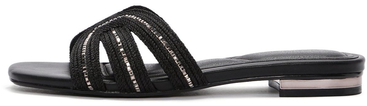DERIMOD Mules Faux Leather Mules